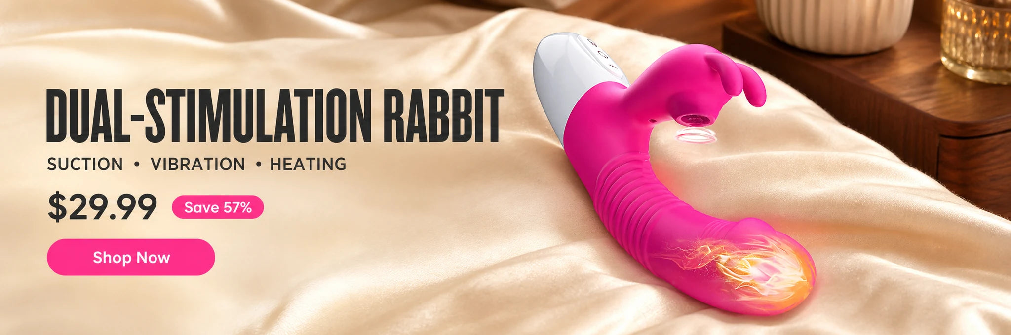 Shop Dual-Stimulation Rabbit – $29.99, Save 57%.