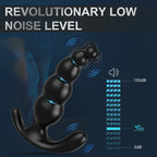 Silicone Thrusting Butt Plug Remote Vibrating Prostate Dildo – product view 7
