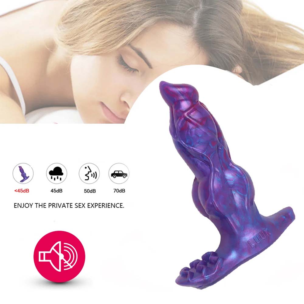 Wireless Remote Control Silicone Electric Anal Plug Dog Penis Fantasy Dildo – product view 8