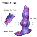 Wireless Remote Control Silicone Electric Anal Plug Dog Penis Fantasy Dildo – product view 7