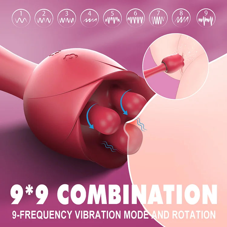 Double-Headed Vibration Retractable Vibrating Egg Masturbator – product view 2