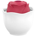Sucking The Vibrator Tongue Licking Rose Vibrator – product view 11