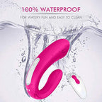 9 Frequency Vibration Couples Vibrator Wireless Remote Pink Vibrator – product view 9