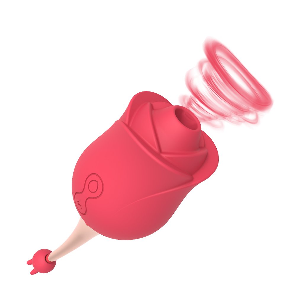 10 Vibrations Rose Suction Vibrator Masturbation Massager – product view 5