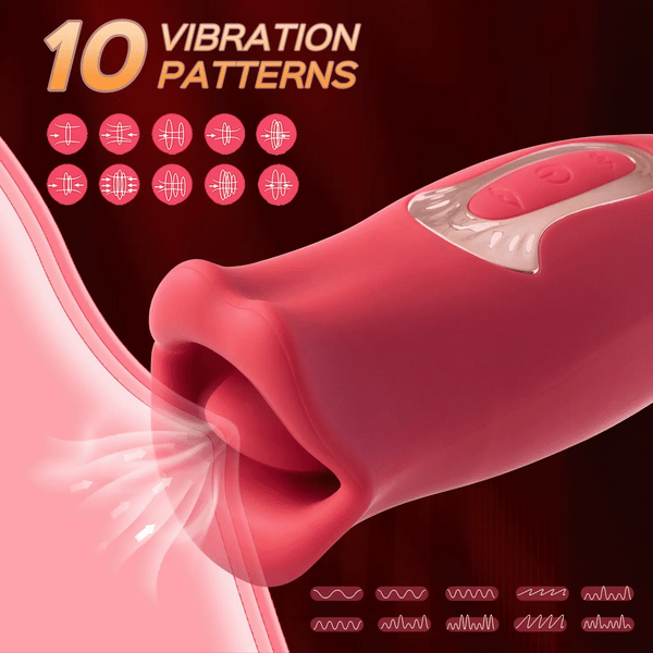 10 Modes and Speeds Stimulate Nipple Clitoral Vibrator – product view 3