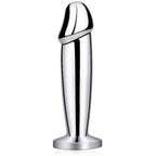 Metal Wireless Remote Control Imitation Dildo Vibrating Butt Plug – product view 3