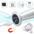 Metal Wireless Remote Control Imitation Dildo Vibrating Butt Plug – product view 6
