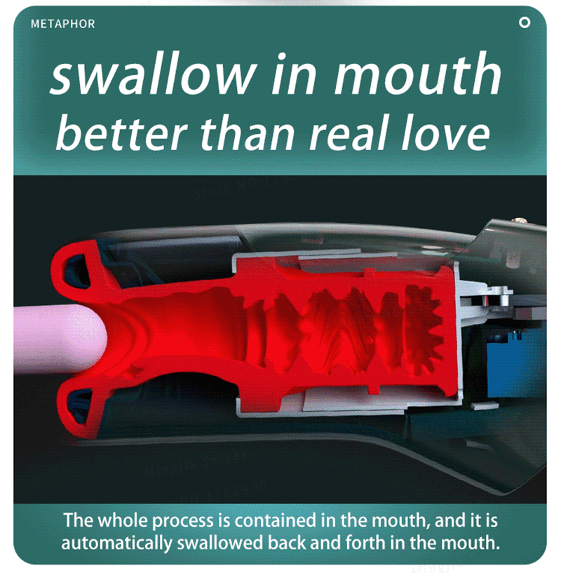 Leten Blowjob III - Automatic Retractable Sucking & Heating Men's Stroker – product view 9