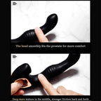 Men's Backcourt Masturbation Supplies Heated And Vibrating Prostate Massagers – product view 5