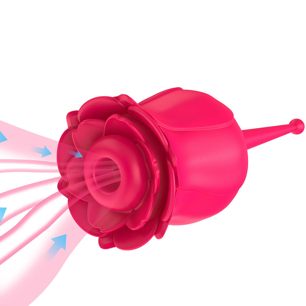 Rose Vibrater | Rose Suction Vibrator Female Masturbator – product view 2