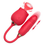 Rose Vibrator With Bullet Tongue – product view 9