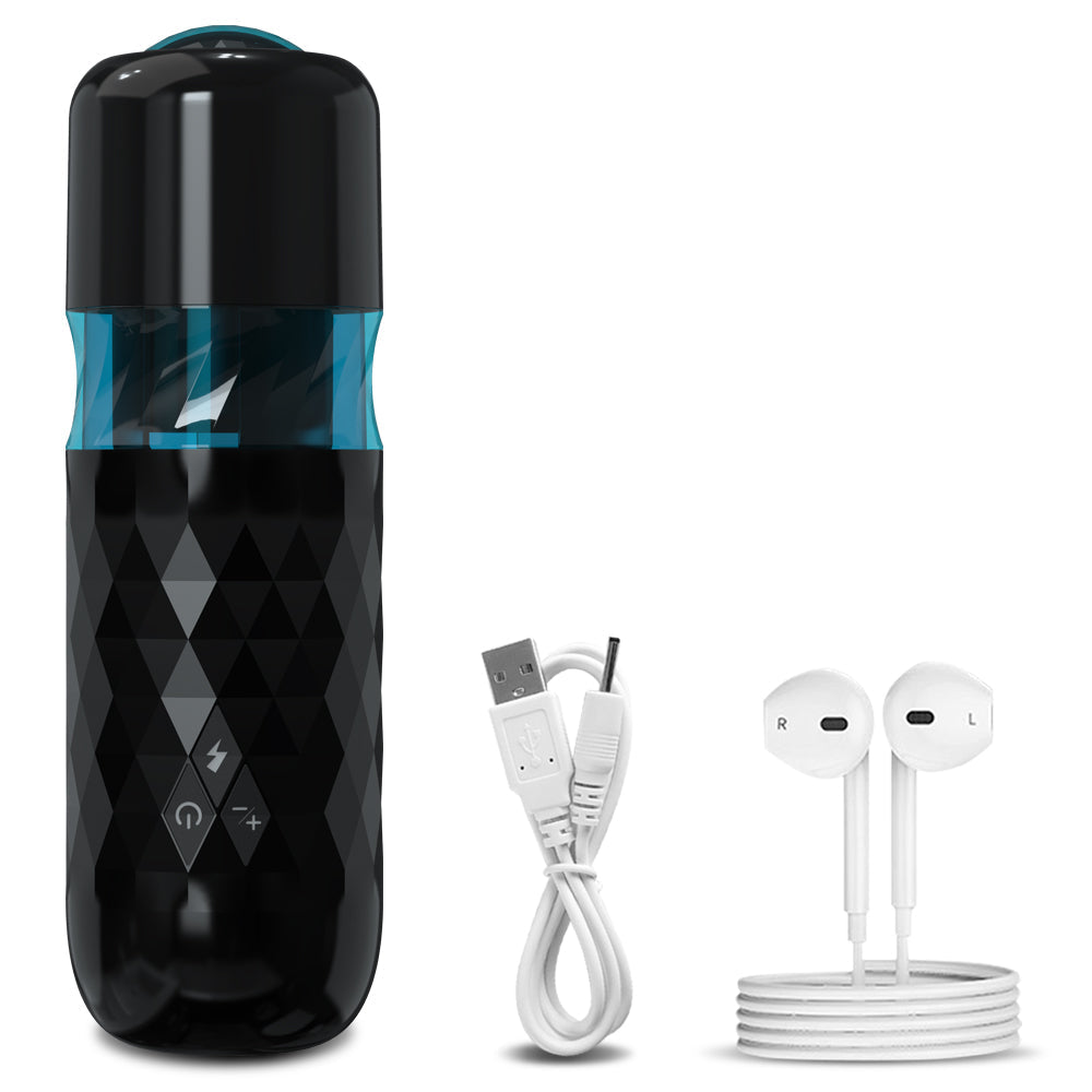 VelocityStimⅡ 10 Frequency Masturbation cup - Electric Telescopic Blowjob Simulator – product view 8