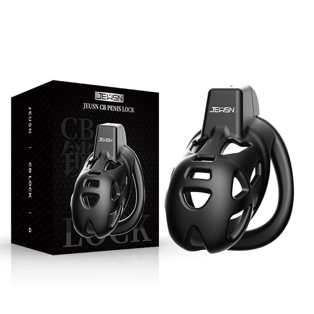 Men's Sexy Outing Bondage Silicone Chastity Cage – product view 4