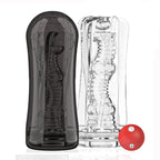 Red Eagle 10 Vibrations Air Pressure Sucking Electric Male Stroker Transparent Soft for Penis Stimulation – product view 13