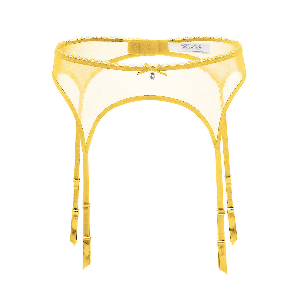 Transparent Mesh Ultra-Thin Women's Garter Belt – product view 6