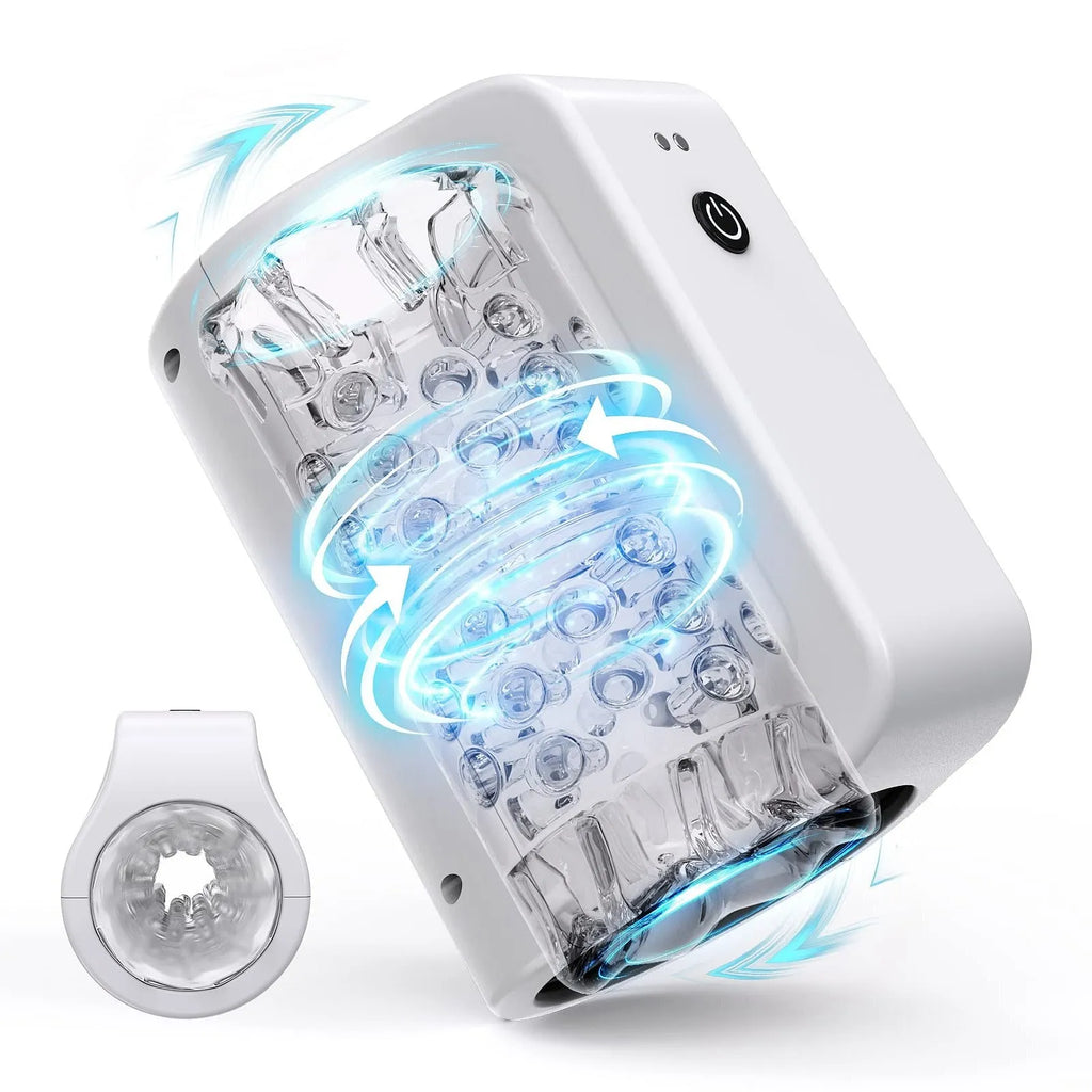 TurboPulseⅢ 7 Rotation Modes & Thrusting 2 in 1 Vibrating Male Stroker – product view 21