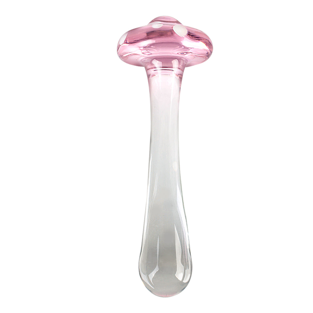 Sexy Mushroom Glass Butt Plug Anal Toys Women Dildo – product view 7