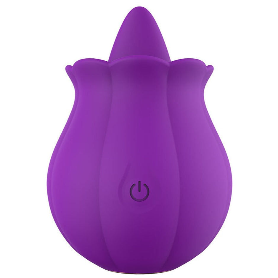 Rose Petal Vibrator | Tongue Vibrator Clitoris Stimulator – product view 6