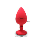 Silicone Masturbation Vibrating Butt Plug – product view 6