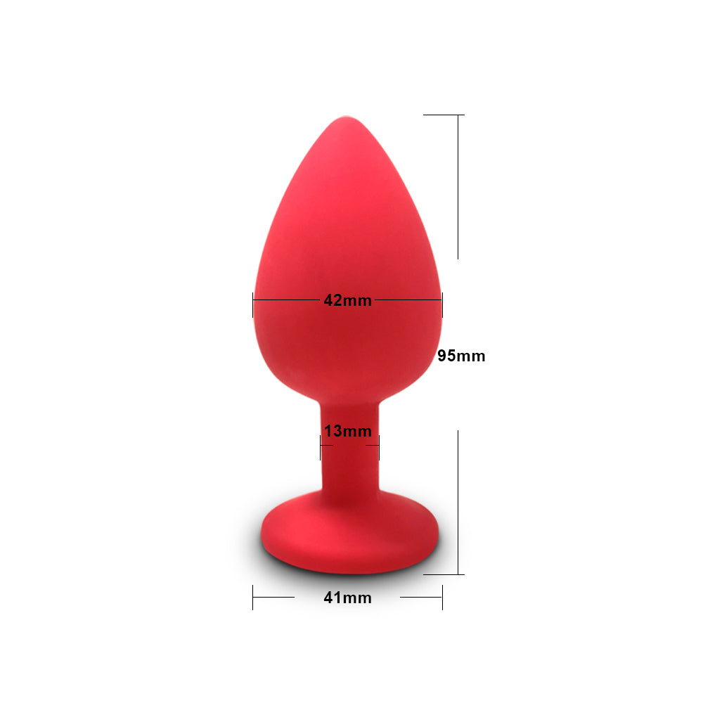 Silicone Masturbation Vibrating Butt Plug – product view 6
