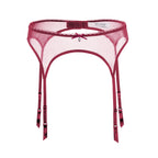 Transparent Mesh Ultra-Thin Women's Garter Belt – product view 5