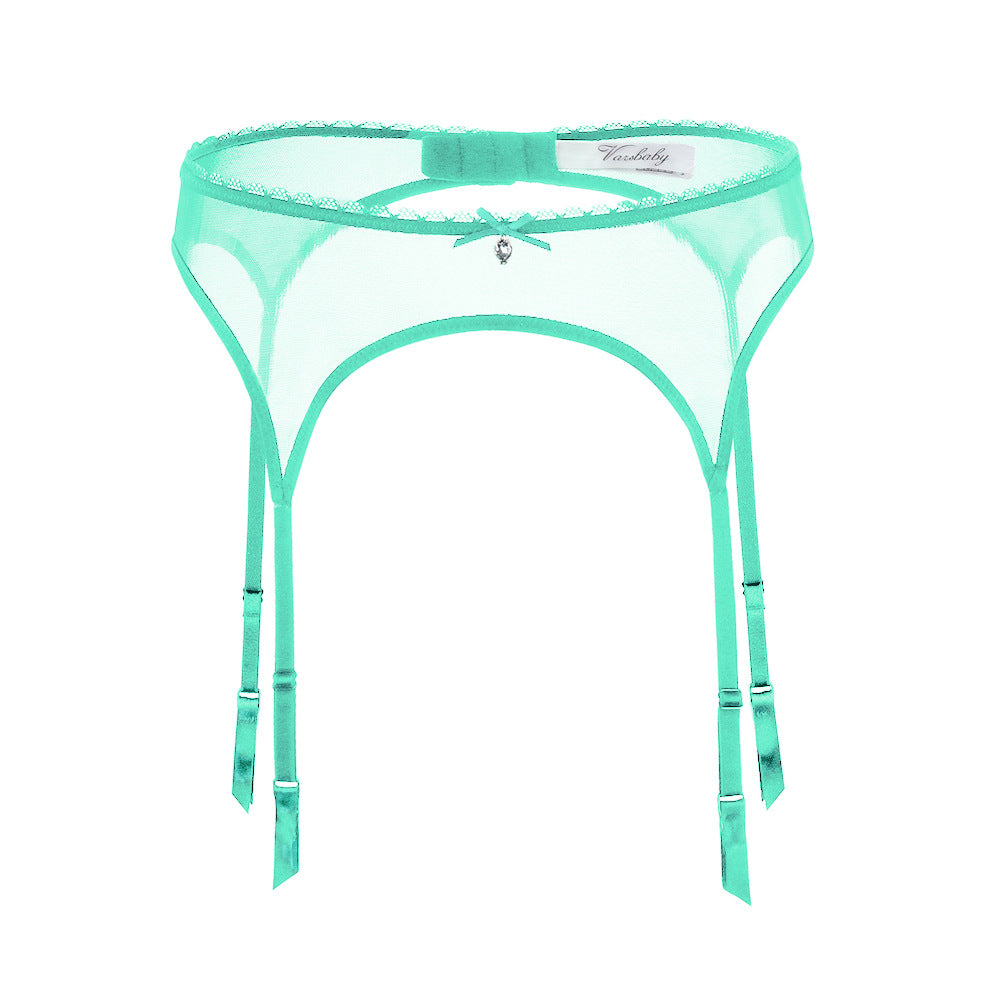 Transparent Mesh Ultra-Thin Women's Garter Belt – product view 7