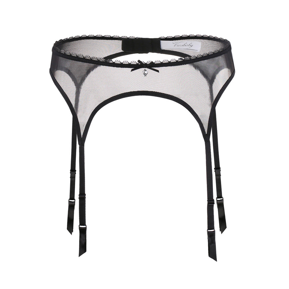 Transparent Mesh Ultra-Thin Women's Garter Belt – product view 8