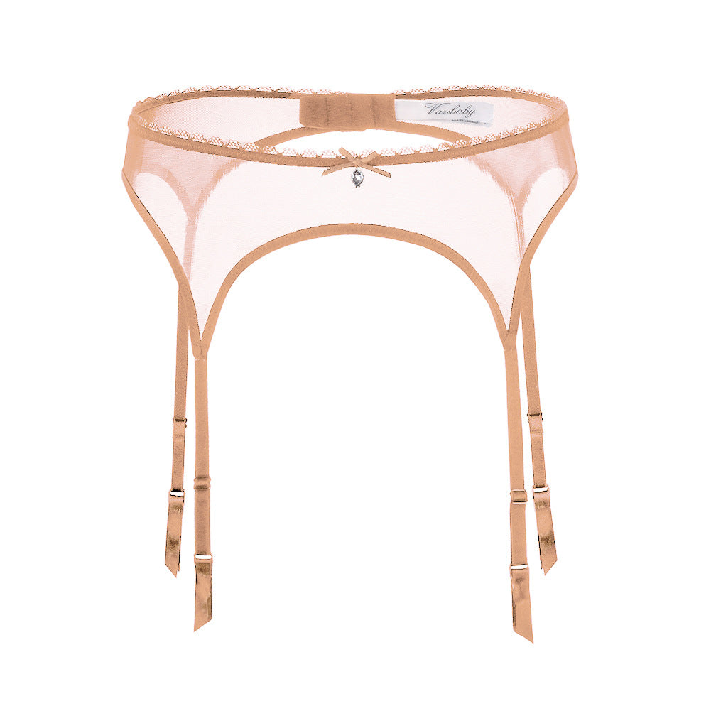 Transparent Mesh Ultra-Thin Women's Garter Belt – product view 9