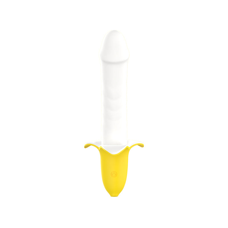 Silicone Banana Dildo Automatic Retractable Masturbator – product view 8