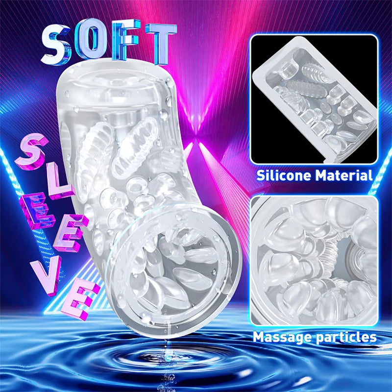 Automatic Robot Handheld 7 Thrusting 4 Rotation One Key Brust Male Stroker — product image 5