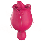 9 Frequency Rose Vibrators Vibrating Tongue Clitoris Stimulator – product view 10