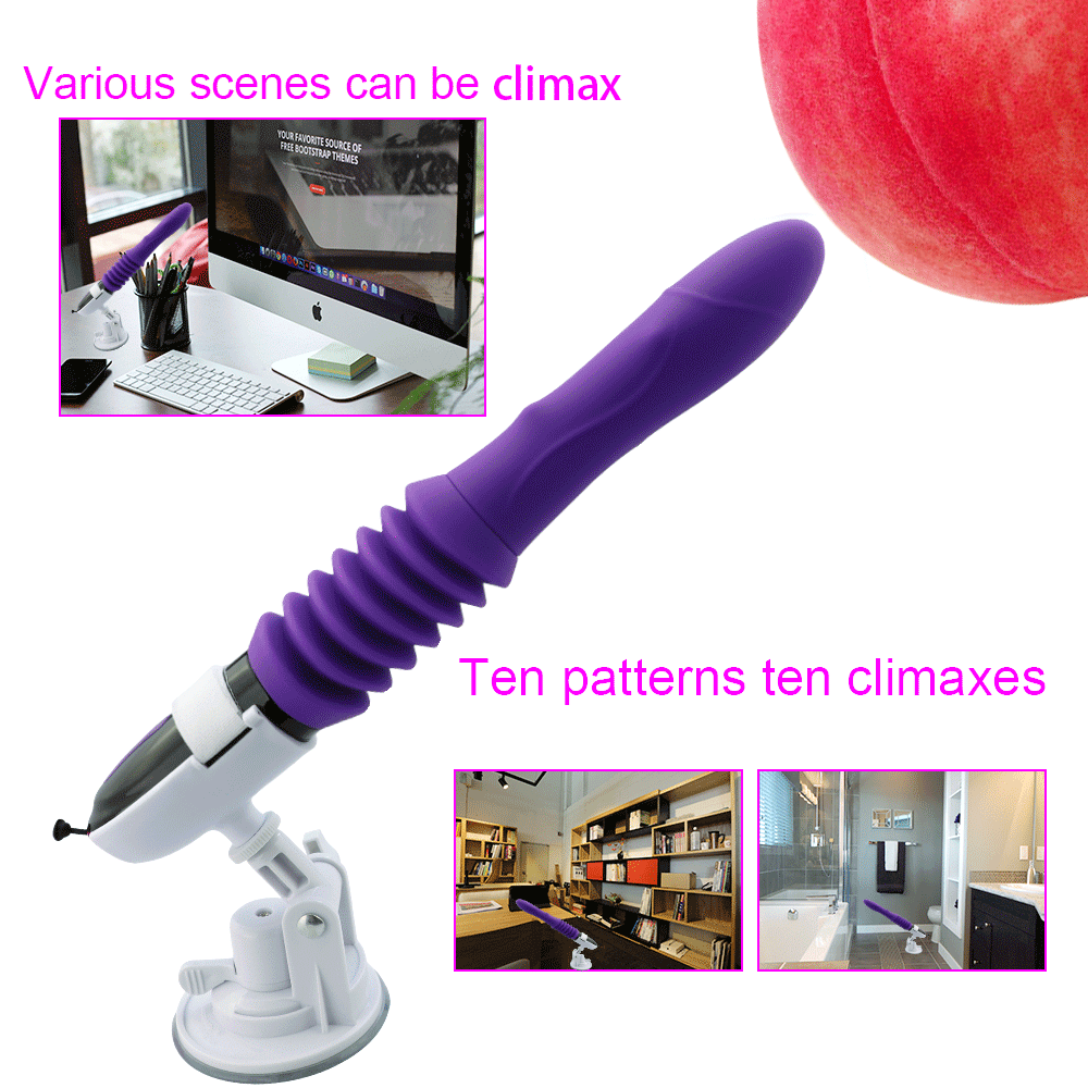 Automatic Hands Free Thrusting Dildo Vibrator – product view 2