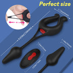 Wireless Remote Control Men's Penis Ring Vibrating Ring – product view 5