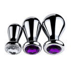 Stainless Steel Large Anal Plug Bulb Shape Jewelry Anal Plug – product view 4