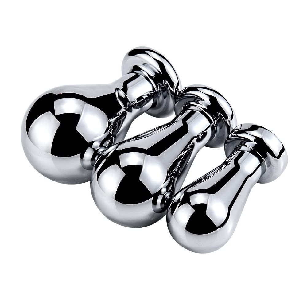 Stainless Steel Large Anal Plug Bulb Shape Jewelry Anal Plug – product view 5