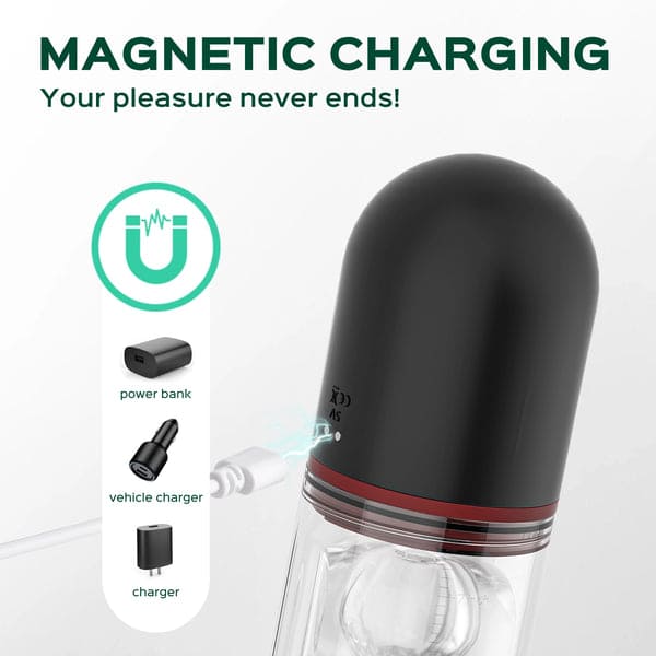 SoloSonic 9 Vibrating Sucking Transparent Electric Masturbation Cup Visual Experience Silicone Soft Suction Male Stroker – product view 4