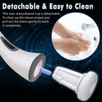 SparkSolo 7 Vibration 3 Sucking Smart Heating Automatic Male Stroker Hands Free Blowjob Pleasure Realistic Textured Ultra-Soft Blowjob Toy – product view 3