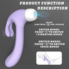 2 In 1 Rabbit Sucking Hammer Vibrator – product view 4