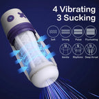 7 Types Of Vibration Thrusting And Sucking APP Remote Control Male Stroker – product view 3