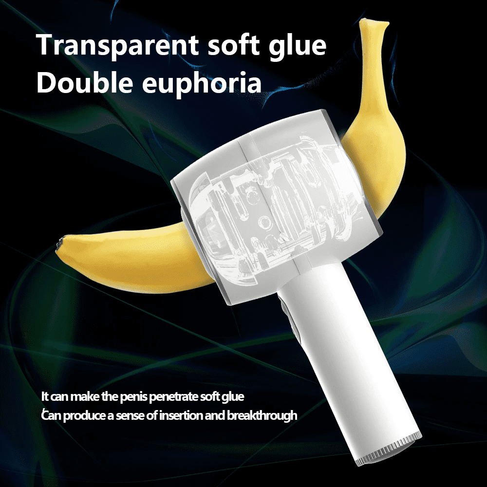 Banana Cleaner 3 Thrusting Sucking Handheld Automatic Male Stroker – product view 3