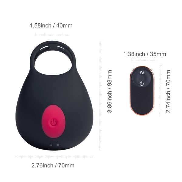 Lock Sperm Ring Vibrating Ring Male Penis Ring Masturbator – product view 9
