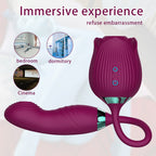 The Rose Vibrator for Women with Retractable Vibrating Egg – product view 6