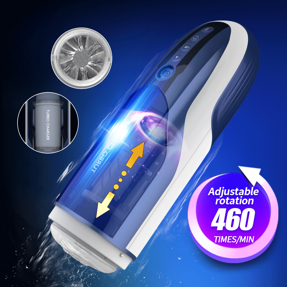 Leten 10 Thrusting Rotation Vocalization Automatic Male Stroker Powerful Vibration – product view 3