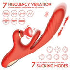 G-Spot Stimulator Suction Tapping Thrusting Dildo Sex Toy – product view 4