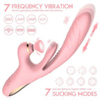 G-Spot Stimulator Suction Tapping Thrusting Dildo Sex Toy – product view 5