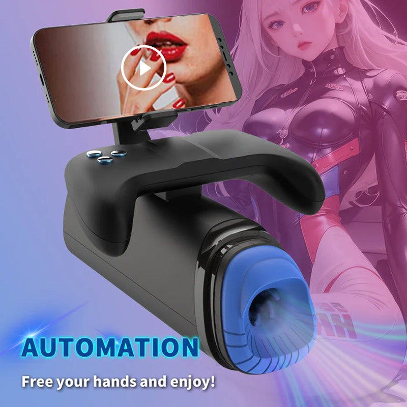 UXOL-7-Frequency Suction & 7-Frequency Vibration Heating Male Stroker – product view 9