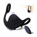Vibrating Cock Ring 9 modes Male Vibrator – product view 2