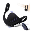 Vibrating Cock Ring 9 modes Male Vibrator – product view 2