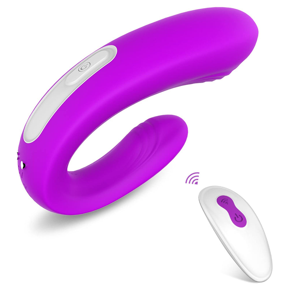 9 Frequency Vibration Couples Vibrator Wireless Remote Pink Vibrator – product view 7