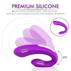9 Frequency Vibration Couples Vibrator Wireless Remote Pink Vibrator – product view 4
